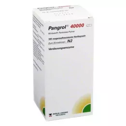 PANGROL 40.000 tvrdih zatvarača s oblogom od želučanog soka, 100 komada