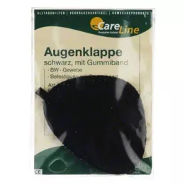 AUGENKLAPPE s gumicom crna, 1 kom