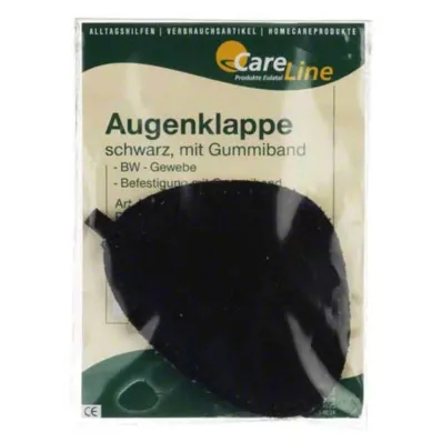 AUGENKLAPPE s gumicom crna, 1 kom