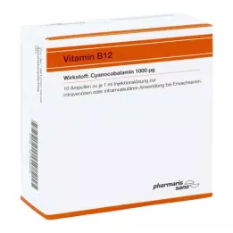 VITAMIN B12 RÖWO 1000 μg ampula, 10X1 ml