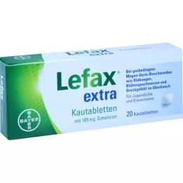 LEFAX extra tablete za žvakanje, 20 kom