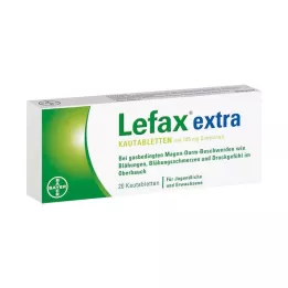 LEFAX extra tablete za žvakanje, 20 kom