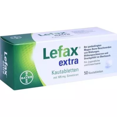 LEFAX extra tablete za žvakanje, 50 kom