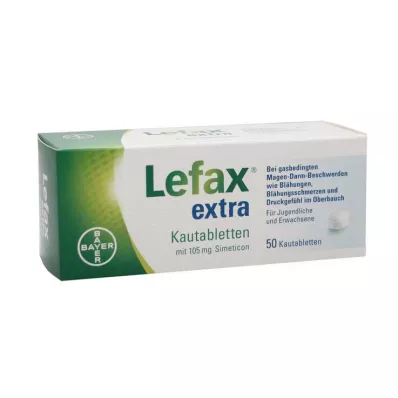 LEFAX extra tablete za žvakanje, 50 kom LEFAX extra tablete za žvakanje, 50 kom