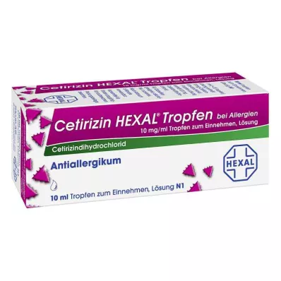 CETIRIZIN HEXAL Kapi za alergije, 10 ml CETIRIZIN HEXAL Kapi za alergije, 10 ml