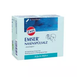 EMSER Fiziološka vrećica soli za ispiranje nosa, 20 kom