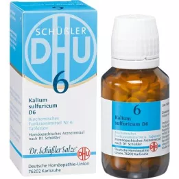 BIOCHEMIE DHU 6 Kalium sulfuricum D 6 tableta, 200 kom