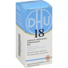 BIOCHEMIE DHU 18 Calcium sulfuratum D 12 tableta, 200 kom