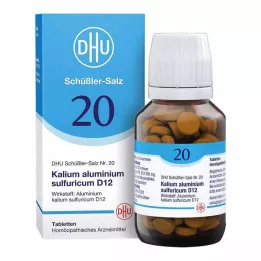 BIOCHEMIE DHU 20 potassium alum.sumpor.D 12 tableta, 200 kom
