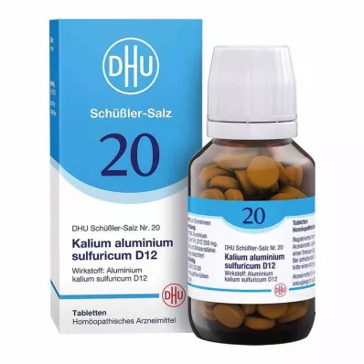 BIOCHEMIE DHU 20 potassium alum.sumpor.D 12 tableta, 200 kom