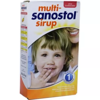 MULTI SANOSTOL Sirup bez dodanog šećera, 260 g