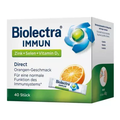 BIOLECTRA Štapići Immun Direct, 40 kom