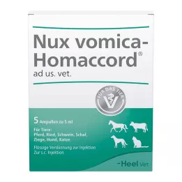 NUX VOMICA HOMACCORD ad us.vet.ampule, 5 kom