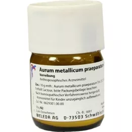 AURUM METALLICUM PRAEPARATUM D 12 Trituracija, 50 g