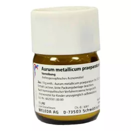 AURUM METALLICUM PRAEPARATUM D 12 Trituracija, 50 g
