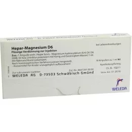 HEPAR MAGNESIUM D 6 ampula, 8X1 ml
