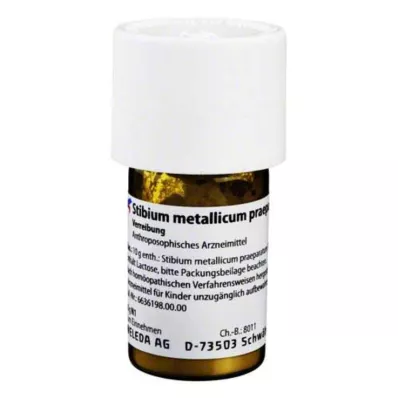 STIBIUM METALLICUM PRAEPARATUM D 20 Trituracija, 20 g STIBIUM METALLICUM PRAEPARATUM D 20 Trituracija, 20 g