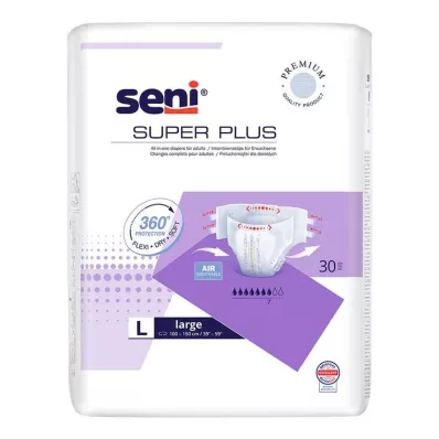 SUPER SENI Plus noćne hlače za inkontinenciju f.E.Gr.3 L, 30 kom