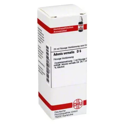 ADONIS VERNALIS D 6 Razrjeđenje, 20 ml