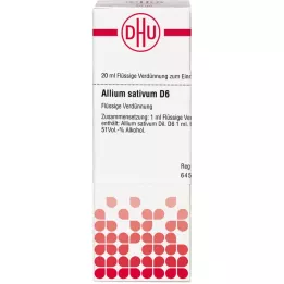 ALLIUM SATIVUM D 6 Razrjeđenje, 20 ml