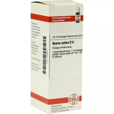 AVENA SATIVA D 6 Razrjeđenje, 20 ml