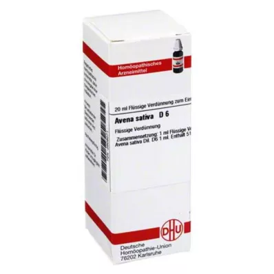 AVENA SATIVA D 6 Razrjeđenje, 20 ml