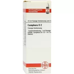 CAMPHORA D 2 razrjeđenje, 20 ml
