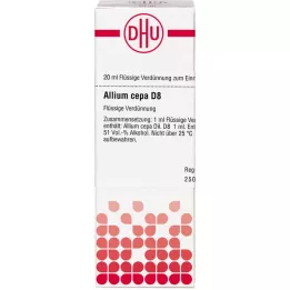 ALLIUM CEPA D 8 Razrjeđenje, 20 ml