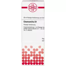 CHAMOMILLA D 1 razrjeđenje, 20 ml