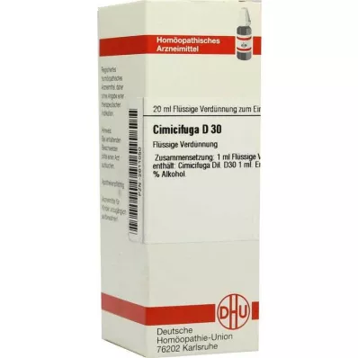CIMICIFUGA D 30 razrjeđenje, 20 ml
