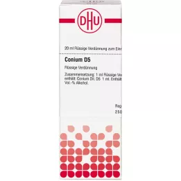 CONIUM D 5 Razrjeđenje, 20 ml