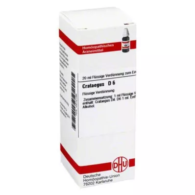 CRATAEGUS D 6 Razrjeđenje, 20 ml