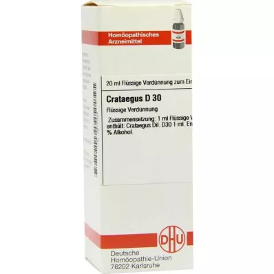 CRATAEGUS D 30 razrjeđenje, 20 ml CRATAEGUS D 30 razrjeđenje, 20 ml