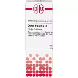 CROTON TIGLIUM D 12 Razrjeđenje, 20 ml