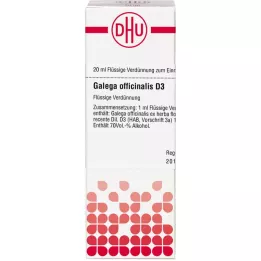 GALEGA officinalis D 3 Razrjeđenje, 20 ml