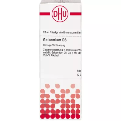 GELSEMIUM D 8 Razrjeđenje, 20 ml