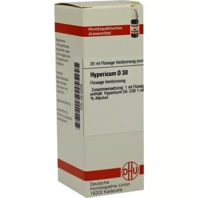 HYPERICUM D 30 razrjeđenje, 20 ml