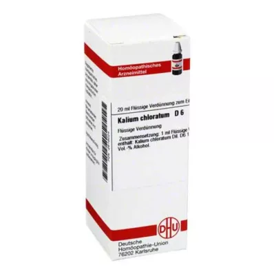 KALIUM CHLORATUM D 6 Razrjeđenje, 20 ml KALIUM CHLORATUM D 6 Razrjeđenje, 20 ml