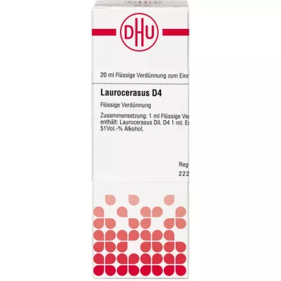 LAUROCERASUS D 4 razrjeđenje, 20 ml