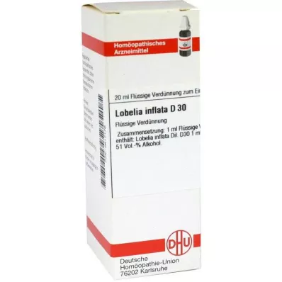 LOBELIA INFLATA D 30 razrjeđenje, 20 ml LOBELIA INFLATA D 30 razrjeđenje, 20 ml
