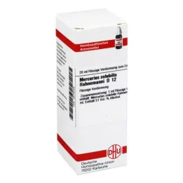 MERCURIUS SOLUBILIS Hahnemanni D 12 razrjeđenje, 20 ml