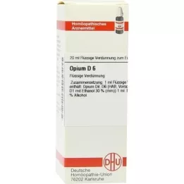 OPIUM D 6 Razrjeđenje, 20 ml