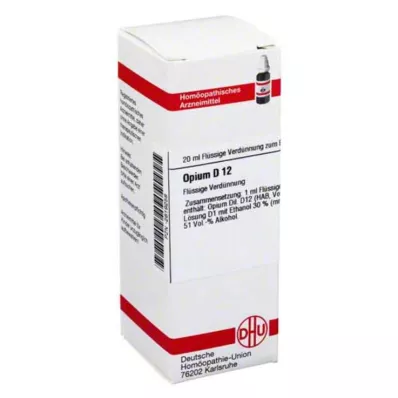 OPIUM D 12 Razrjeđenje, 20 ml
