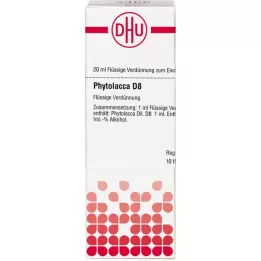 PHYTOLACCA D 8 Razrjeđenje, 20 ml