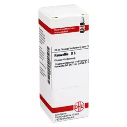 RAUWOLFIA D 6 Razrjeđenje, 20 ml