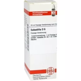 SABADILLA D 6 Razrjeđenje, 20 ml