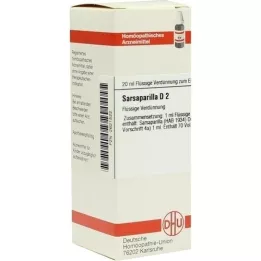 SARSAPARILLA D 2 razrjeđenje, 20 ml