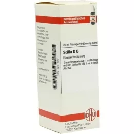 SCILLA D 6 Razrjeđenje, 20 ml