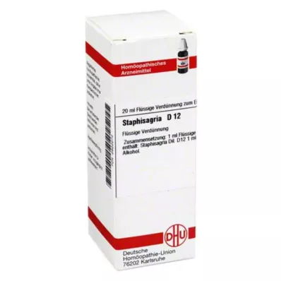 STAPHISAGRIA D 12 Razrjeđenje, 20 ml STAPHISAGRIA D 12 Razrjeđenje, 20 ml