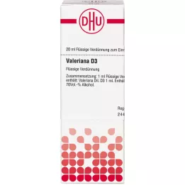 VALERIANA D 3 razrjeđenje, 20 ml